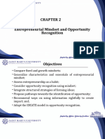 CHAPTER 2 Opportunity Mindset and Opportunity Recognition 2024