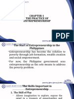 CHAPTER 1 The Practice of Entrepreneurship 2024