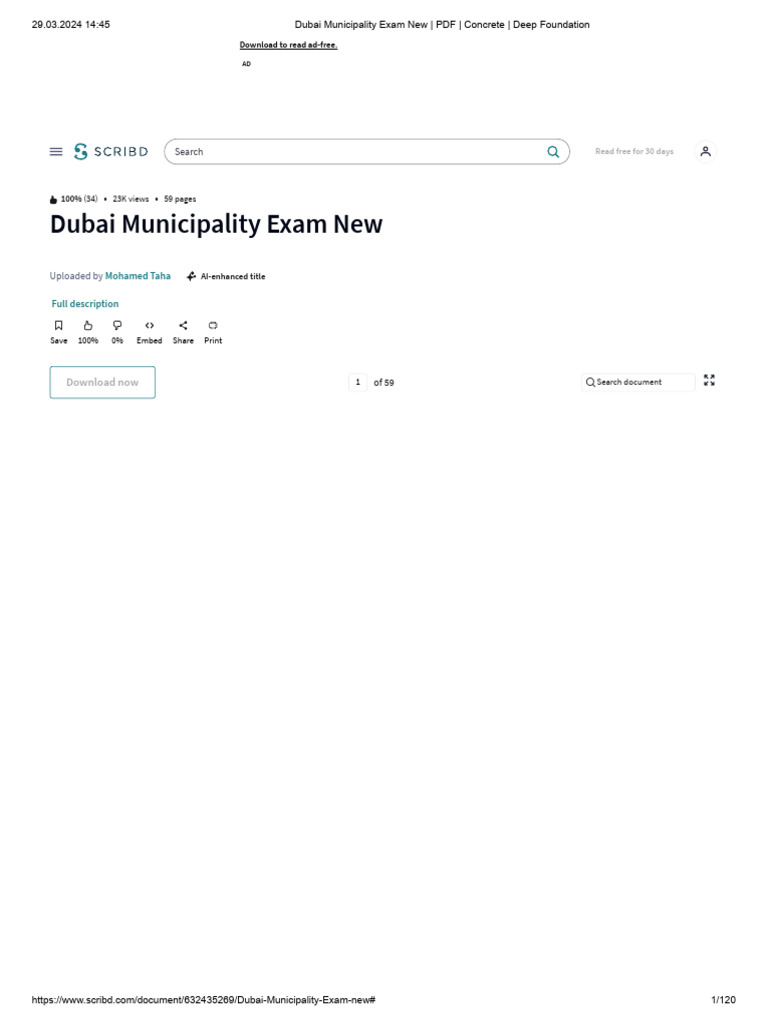 Dubai Municipality Exam Pdf Guide Pdf Scribd Digital Technology