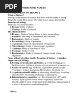 Reproduction in Plants and Animals Notes - Form 3 - Biology | PDF ...