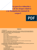 Guía para La Evaluación de La Manipulación Manual de Cargas 1