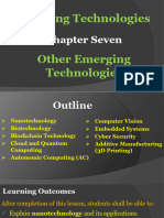 Chapter 7 - Other Emerging Technologies