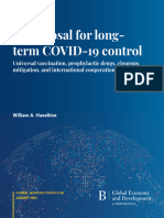 Proposal For Long Term COVID 19 Control - v1.0