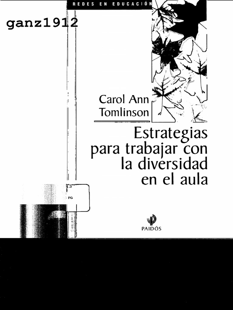 TOMLINSON, C. A. - Estrategias para Trabajar Con La Diversidad en El ...