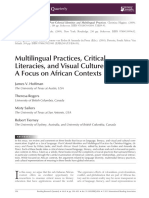 Multilingual Practices Critical Literaci