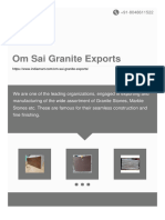 Om Sai Granite Exports