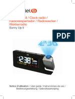 Radio-Réveil / Clock Radio / Radiodespertador / Radiowecker / Wekkerradio