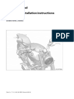 BMW Workshop Installation Instructions - Brake Lever Machined - 06.2016