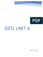 DSTL Unit 4