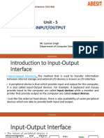 Unit 5 Input Output