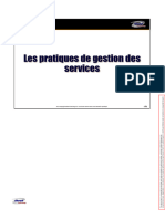 Les Pratiques de Gestion Des Services