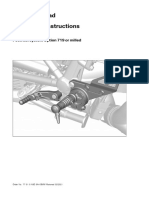 BMW Installation Instructions - Adjustable Footrest System - 02.2021