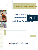 Políticas de Assistência Farmacêutica