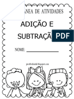 ADIÇÃO E SUBTRAÇÃO - 1° - 2°ano