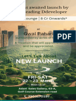 Gwal Pahari New Launch