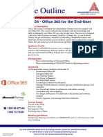 Office 365 For The End User