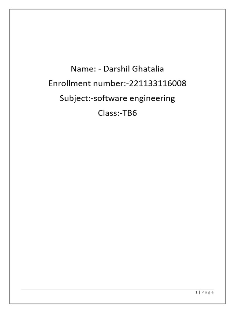 Software Development Life Cycle Overview | PDF | Computer Science ...
