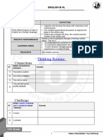 Class 1 - Think. Routine-The 4C's