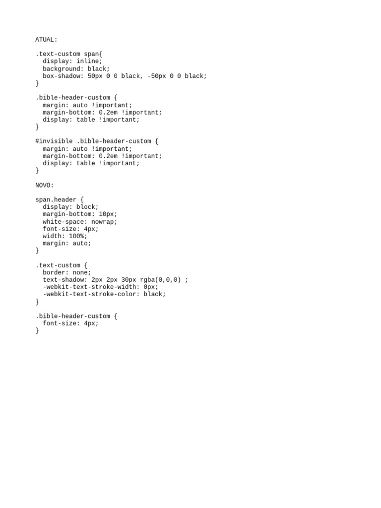 Holyrics CSS Customization Guide | PDF