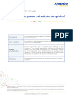 Información - Partes Del Texto Argumentativo