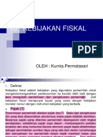 Kebijakan Fiskal