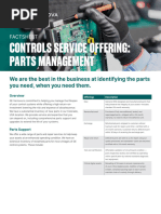 GEA35344 GE Vernova Controls Parts Management Factsheet R4