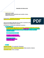 Esquema y Texto Argumentativo