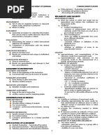 Assessment of Learning