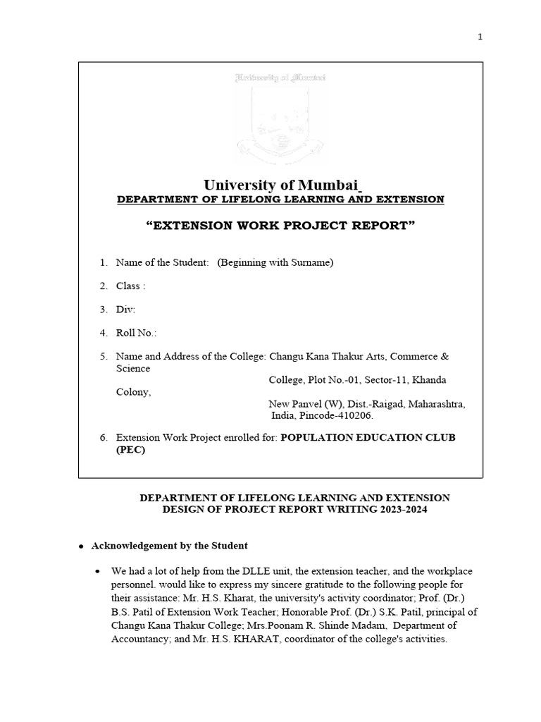 Project report 2023 24 pec pdf community family planning
