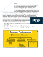 Classification of Computers