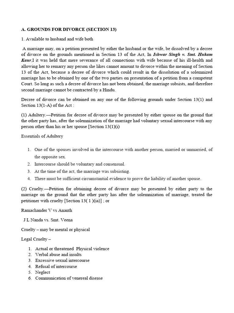 Divorce 1 Download Free Pdf Divorce Marriage