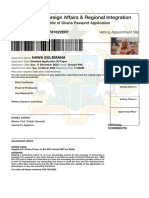 Appointment Slip - Online Passport Application 3