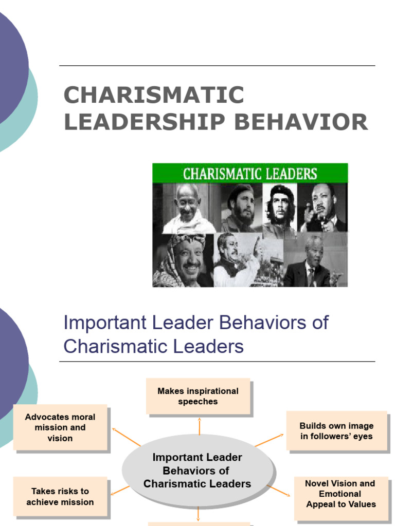 8charismatic Leadership | PDF | Leadership | Transformational Leadership