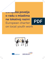 Europska Povelja o Radu S Mladima Na Lokalnoj Razini European Charter On Local Youth Work