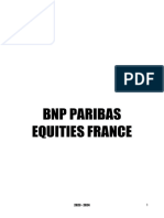 BNP Paribas Equities France: Par Hicham Chaïma Diallo Marieme Gea 1 TD 4