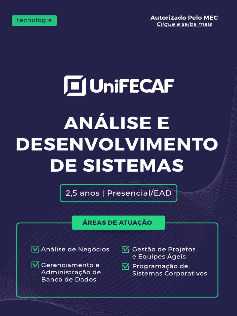 Cursos EAD na UniFECAF: Qualidade e Oportunidades | PDF | Tecnologia da ...