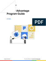 Google Cloud Partner Advantage Program Guide I Y24