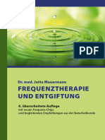 Jutta Mauermann Frequenztherapie Und Entgiftung 6 Auflage 1