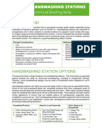 Handwashing Stations Technical Brief