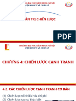 QLCL - Chuong 4 - Bai 2 - Cac Chien Luoc Canh Tranh Co Ban