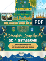 Pesantren Ramadhan 1444 H. - SD 4 Getassrabi 2023 M.
