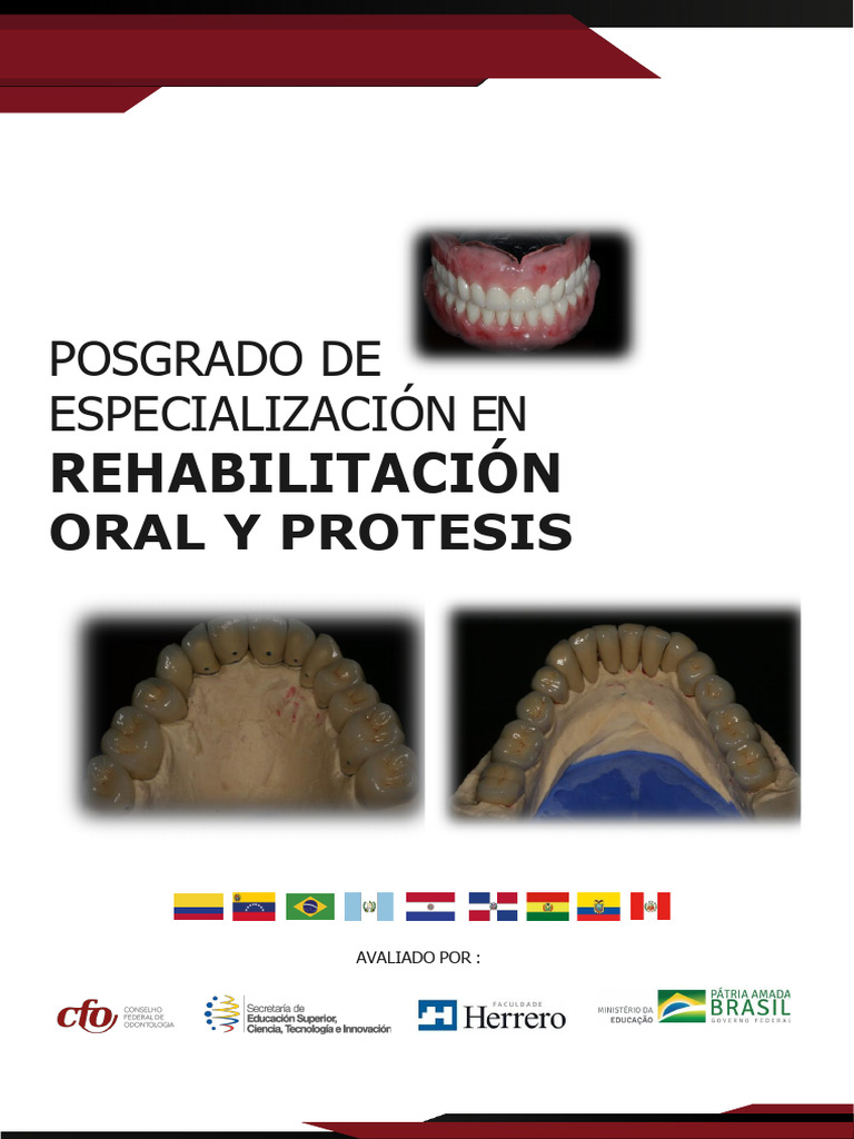 7 - Livreto Rehabilitación Oral y Protesis.2024 | PDF | Odontología | Boca