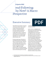 Trend Following Why Now A Macro Perspective