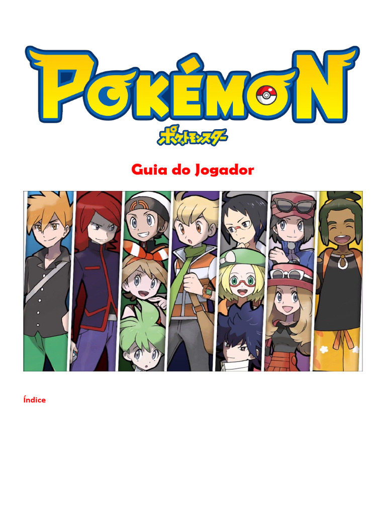 Pokemon - Guia Do Jogador | PDF | Pokémon | Física