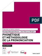 Documents - Phonétique Et Méthodologie de La Prononciation