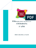 C. Formación Ética y Ciudadana