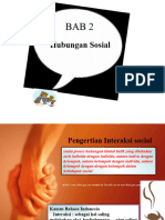 BAB 2 Hubungan Sosial (Interaksi Sosial) Bagian 1