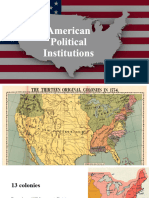 American Political Institutions - CONFEDERATION