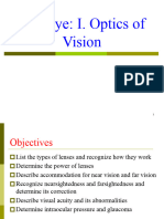 The Eye-Optics, Retina, CNS1