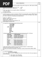 19CS303 - Embedded System - Midterm Answer Key